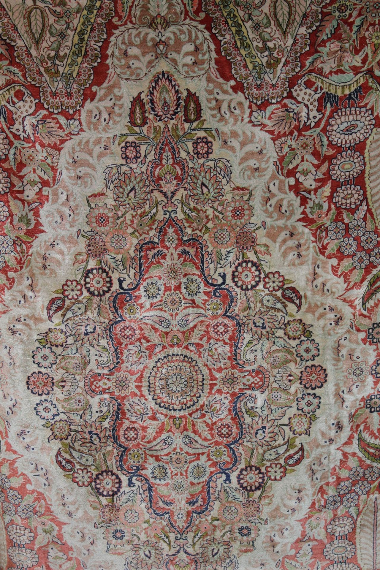 Seiden-Hereke, Türkei?, 120 x 182 cm - Image 3 of 5