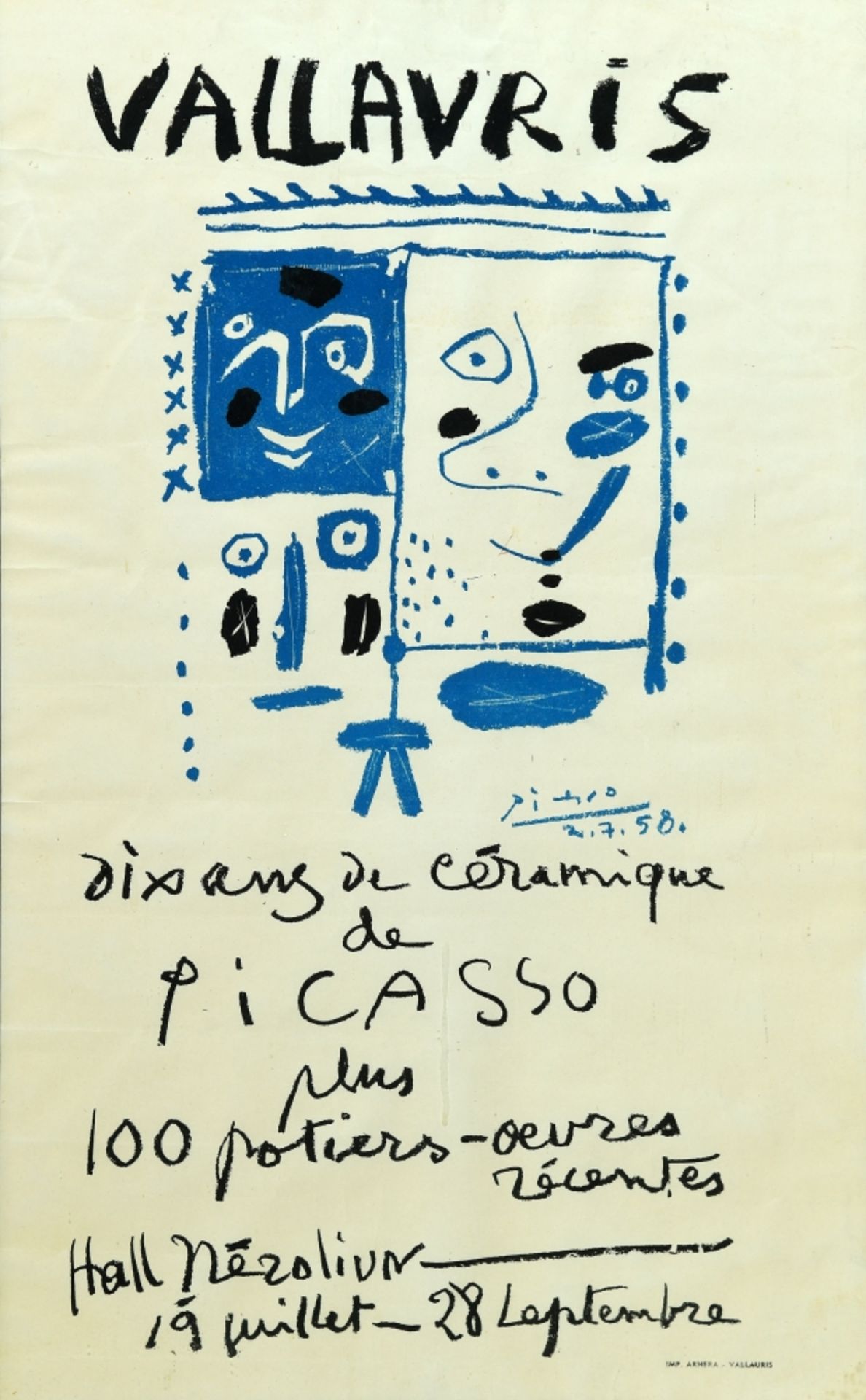 Picasso, Pablo, 1881 Malaga - 1973 Mougins - Image 2 of 2