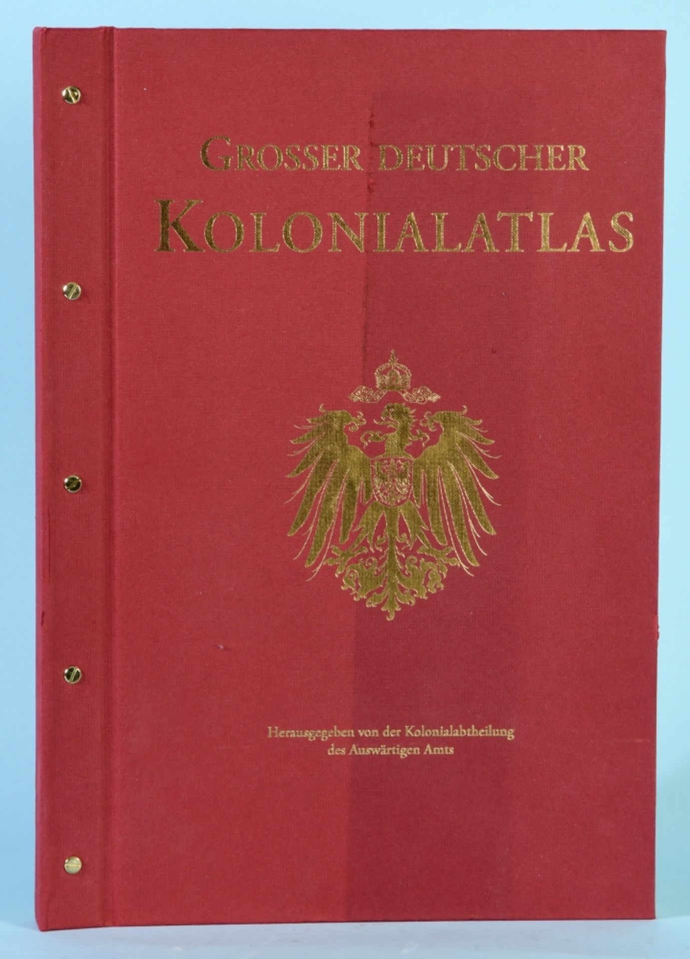 Sprigade, Paul und M. Moisel "Grosser Deutscher Kolonialatlas"