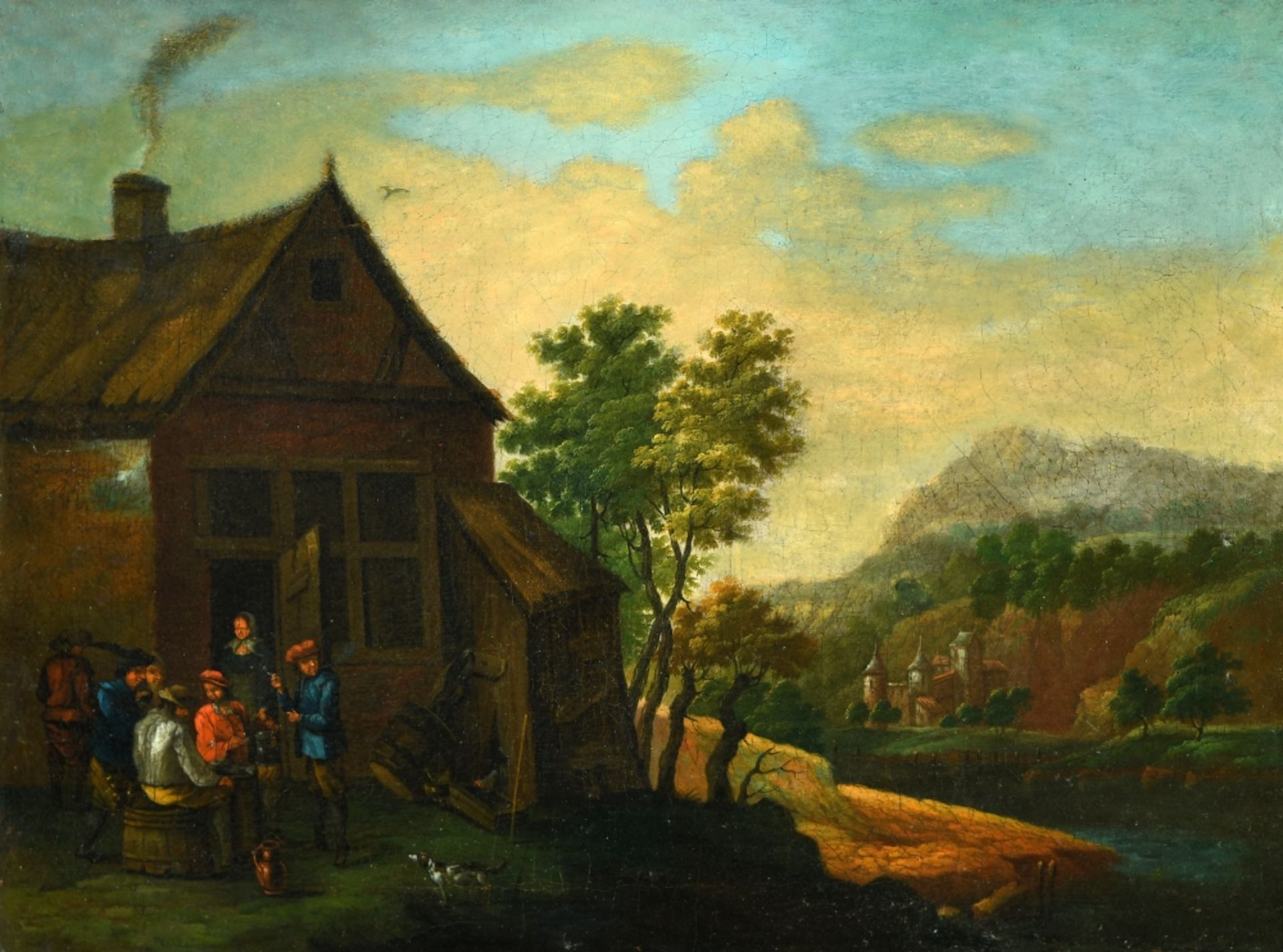 Landschaftsmaler des 18. Jh., Niederlande - Bild 4 aus 5