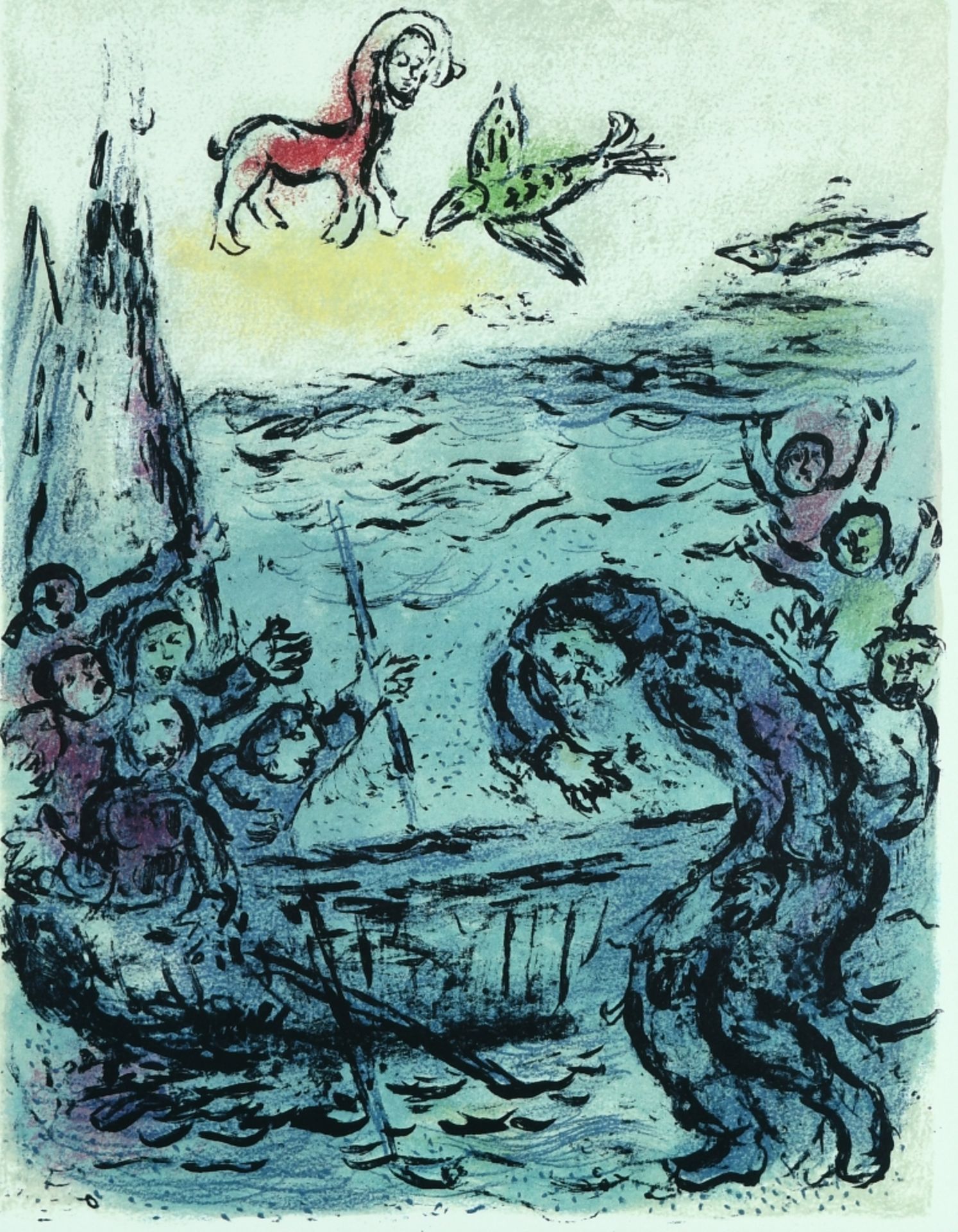 Chagall, Marc, 1887 Vitebsk - 1985 Saint-Paul-de-Vence - Bild 2 aus 2