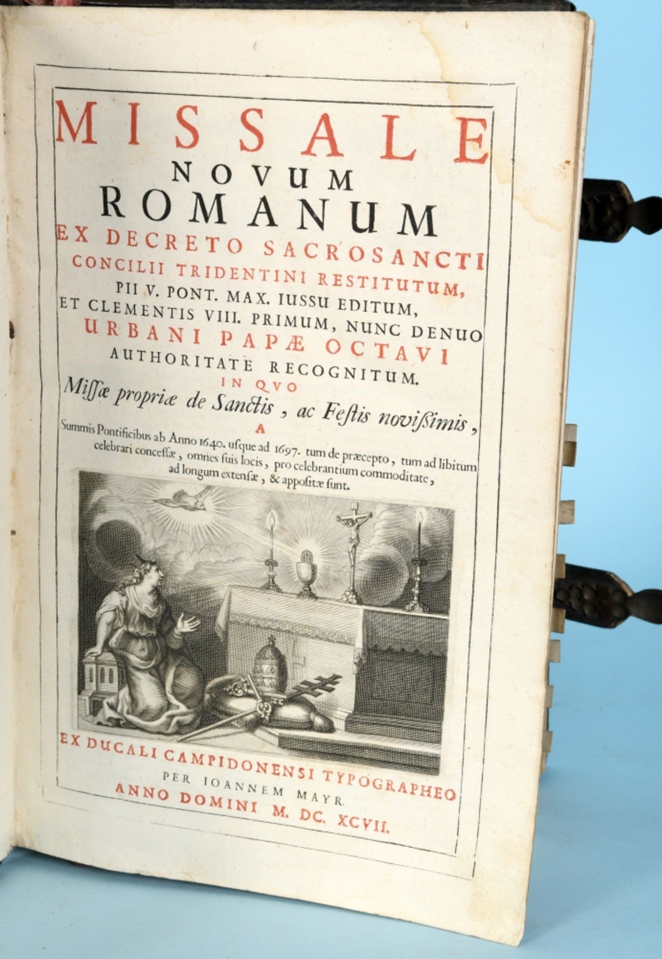 Missale Novum Romanum, 1697 - Bild 3 aus 3