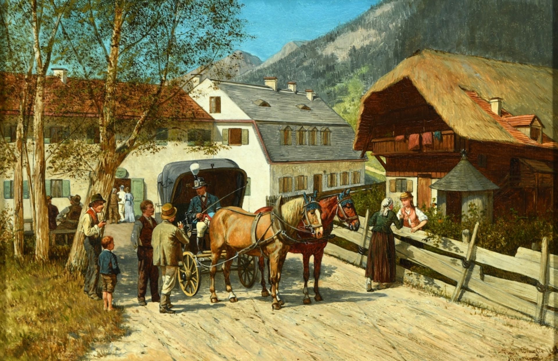 Quaglio, Franz, 1844 München - 1920 Wasserburg - Bild 2 aus 2