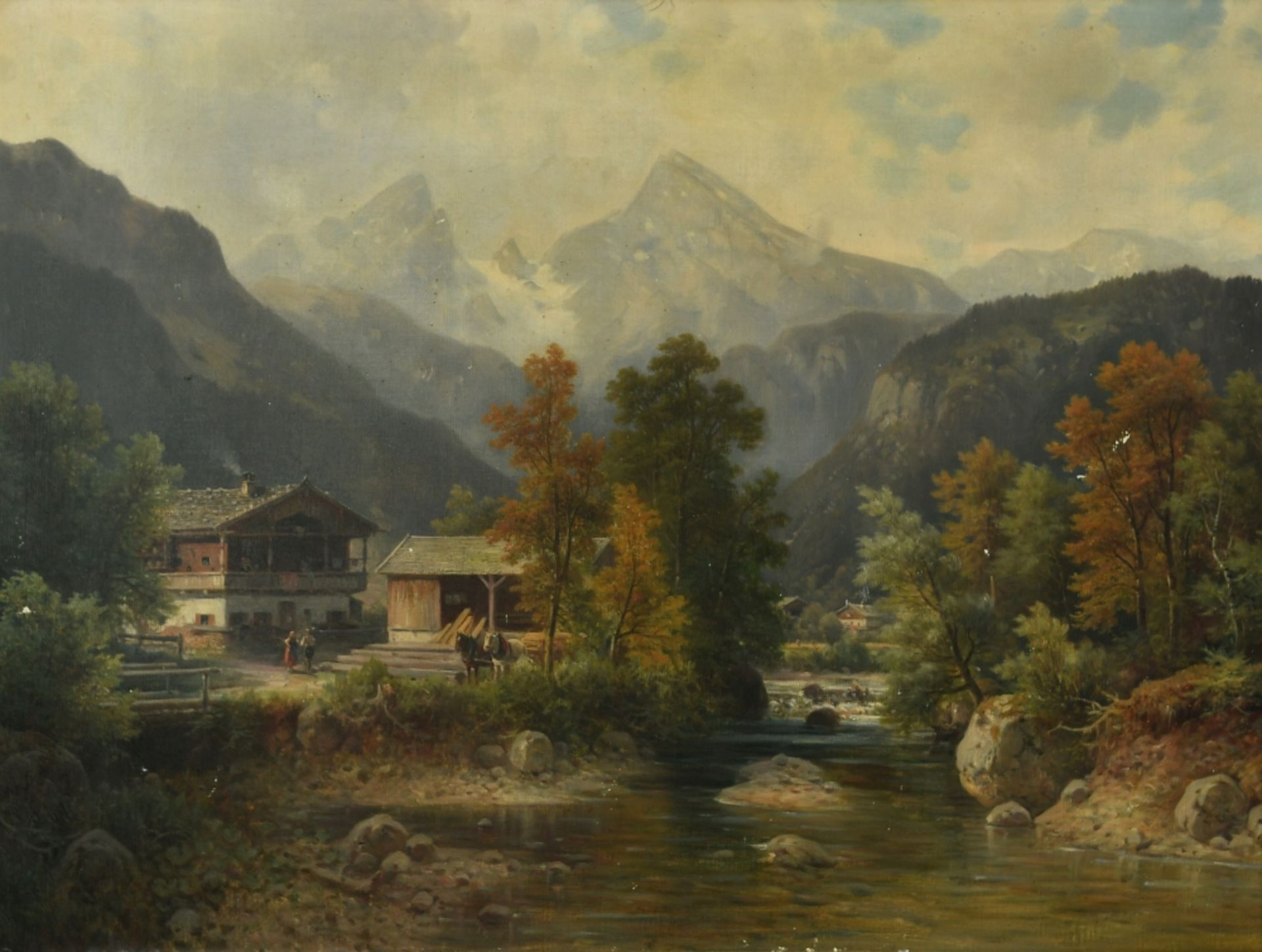 Sckell, Ludwig, 1833 Schloss Berg/Starnberger See - 1912 München-Pasing - Image 2 of 2