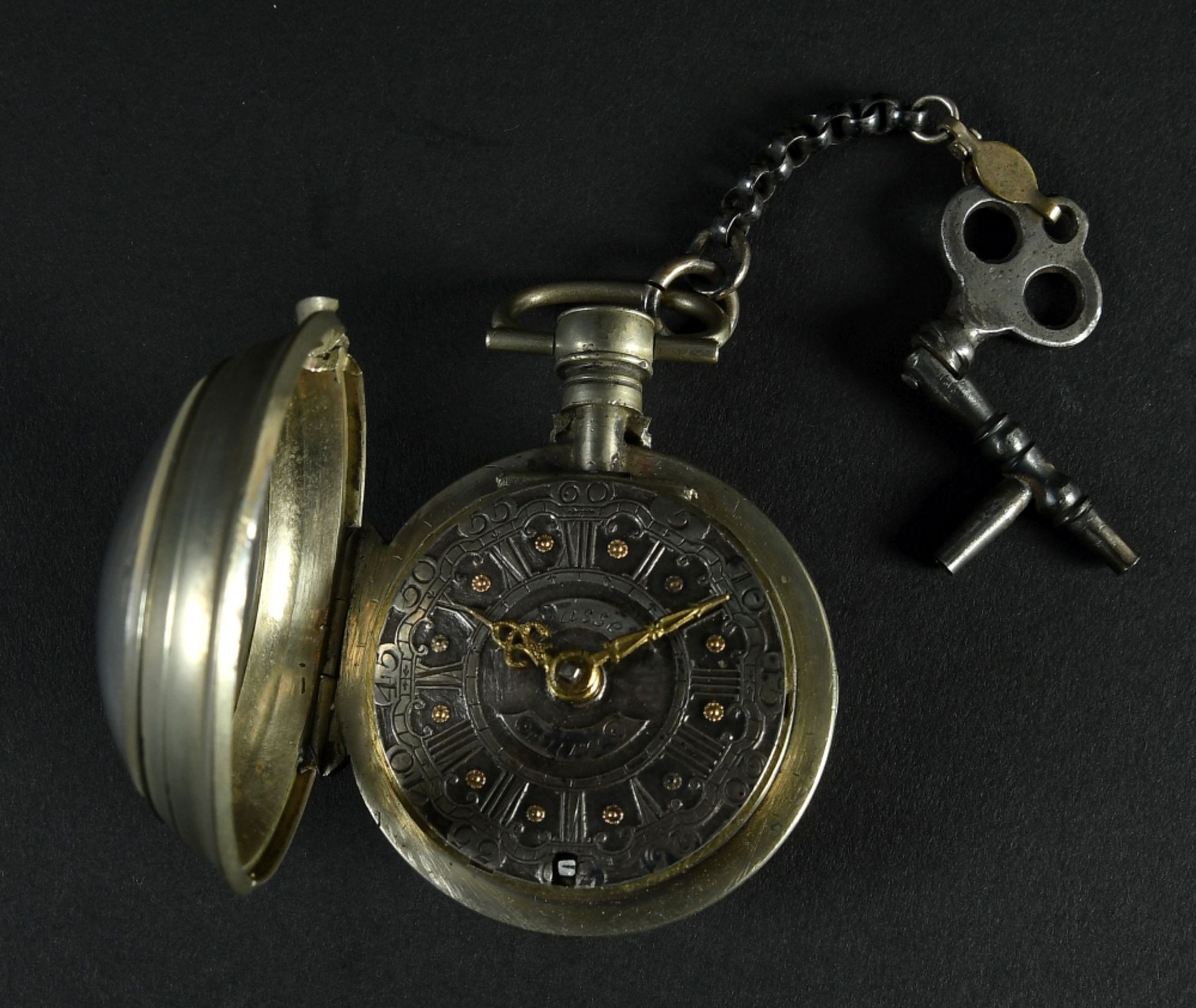 Spindeltaschenuhr "Jn. Ingram, London"