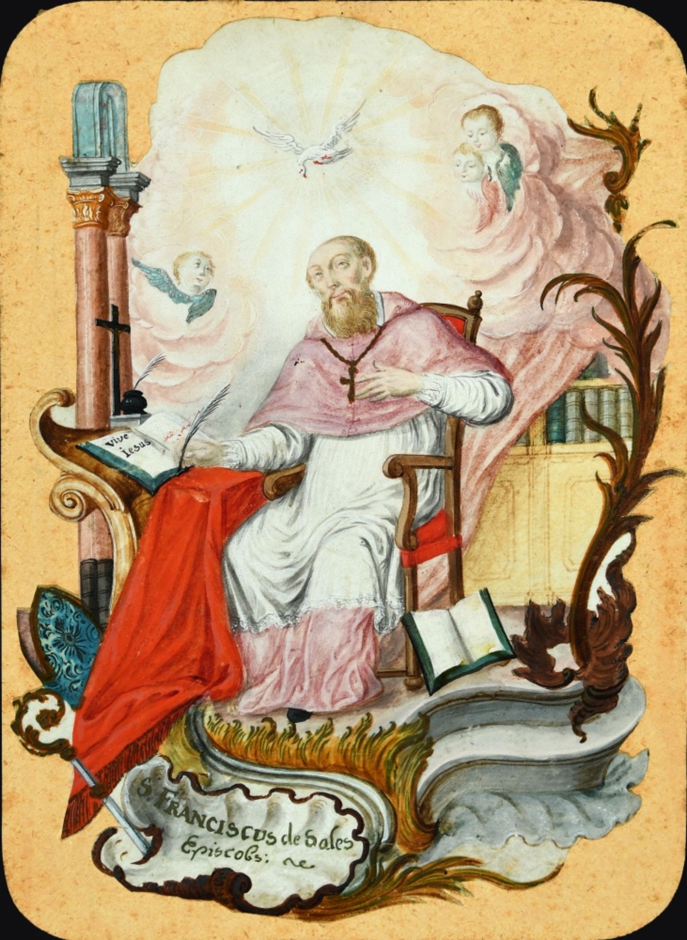 Heiligenmaler wohl des 18. Jh. - Bild 2 aus 2