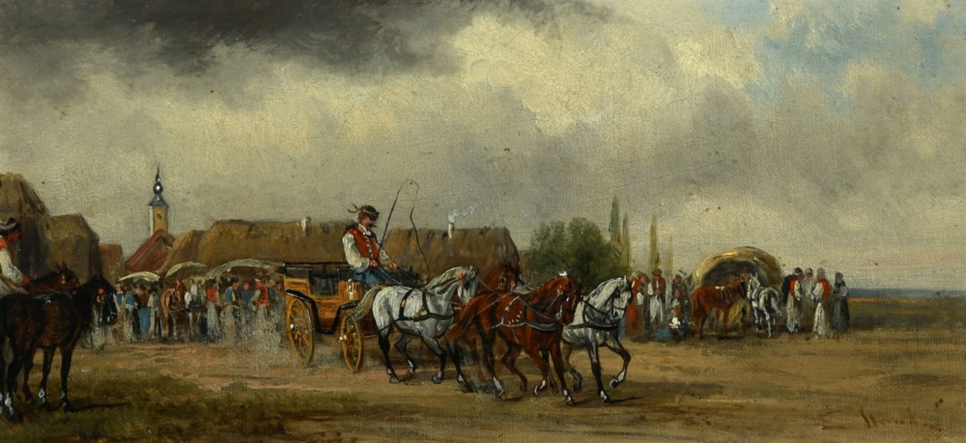 Steinacker, Alfred, 1838 Ödenburg/Ungarn - 1914 Wien - Image 2 of 2
