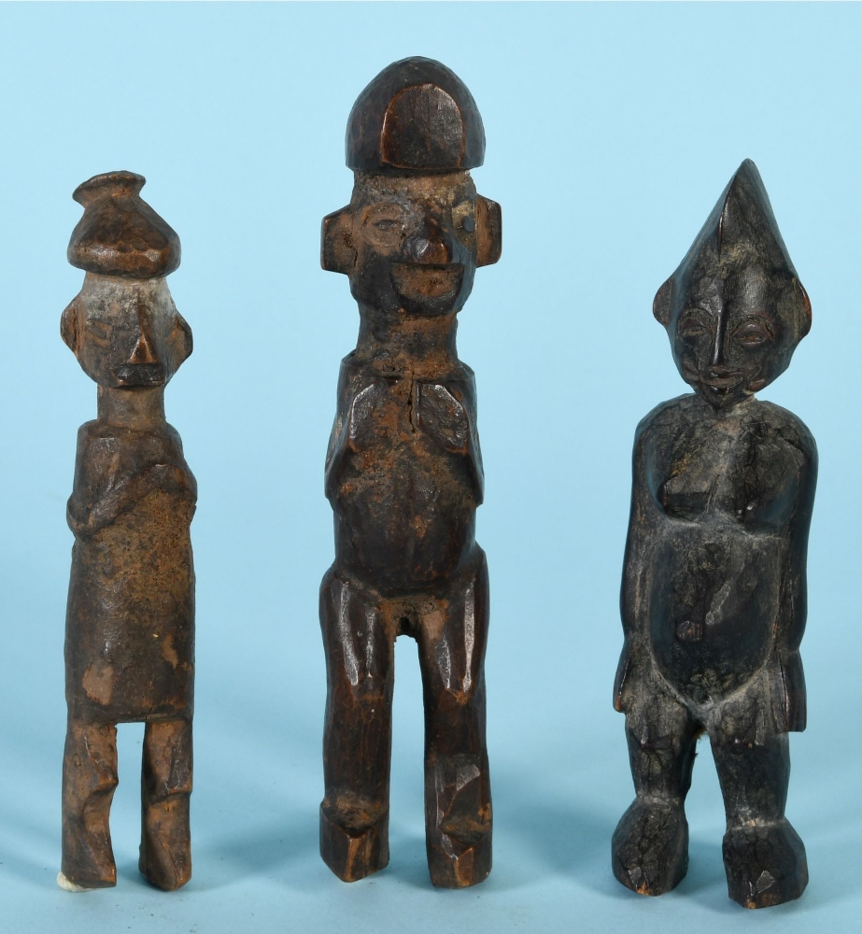 Afrikanische Kultfiguren, 3 Stück