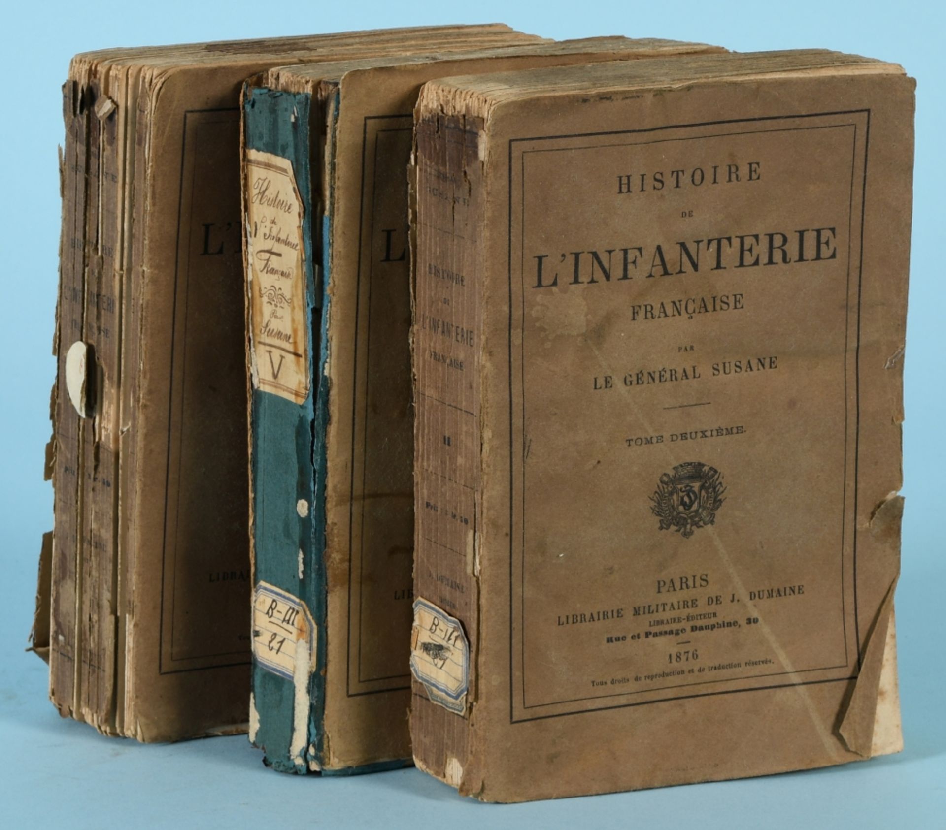 Histoire de l'infanterie francaise, 3 Bände