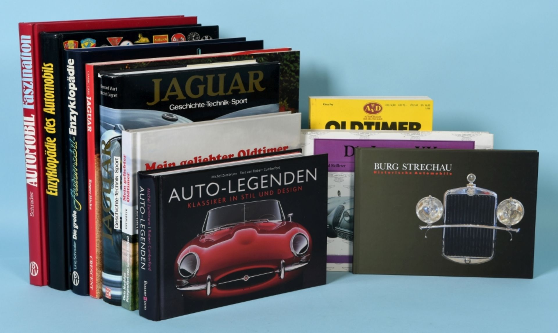 Bücher zum Thema "Automobile", 10 Stück