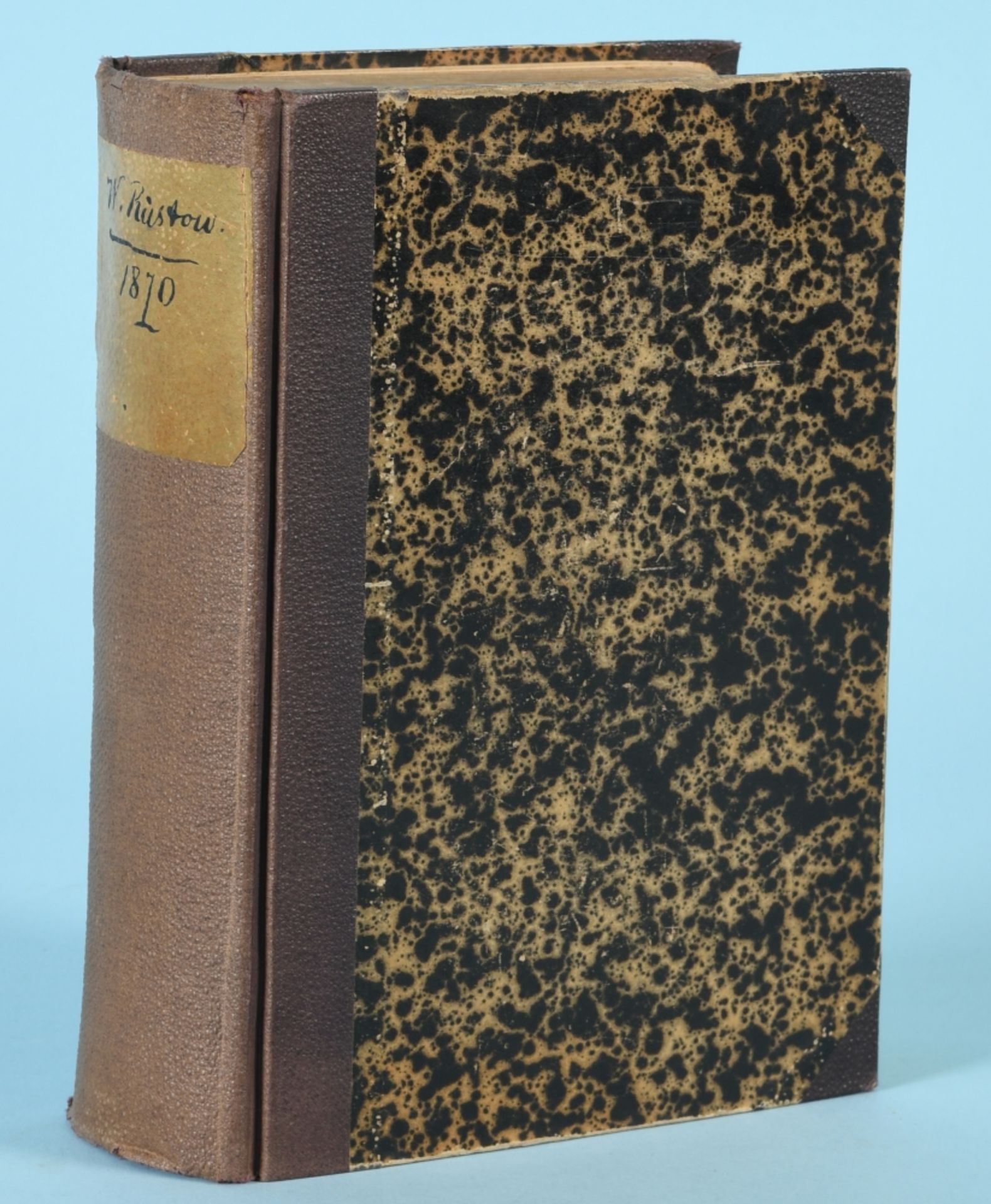 Rüstow, Wilhelm "Der Krieg um die Rheingrenze 1870 politisch und militärisch dargestellt"