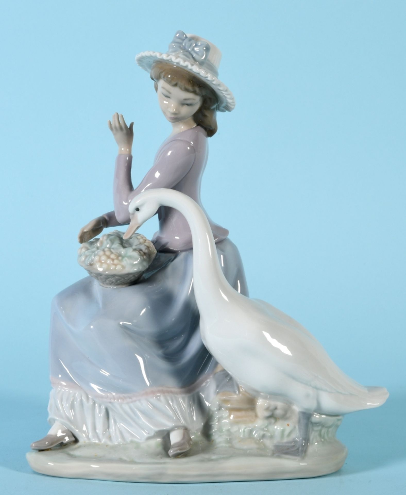 Figur - Mädchen mit Gans "Lladro" - Image 2 of 2