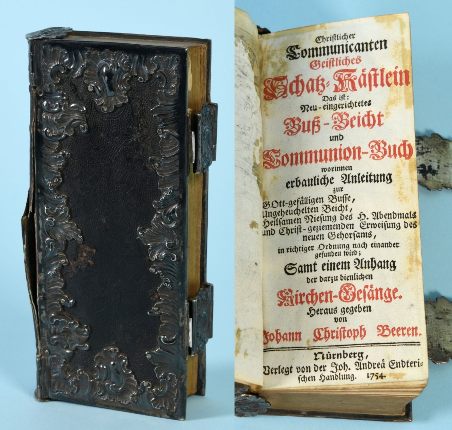 Beeren, Johann C. "Christlicher Communicanten geistliches Schatz-Kästlein"