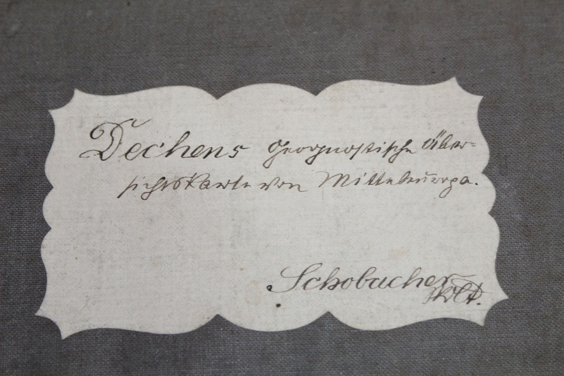 Landkarte " Geognostische Übersichts-Karte von Deutschland, Frankreich, England" - Bild 6 aus 6