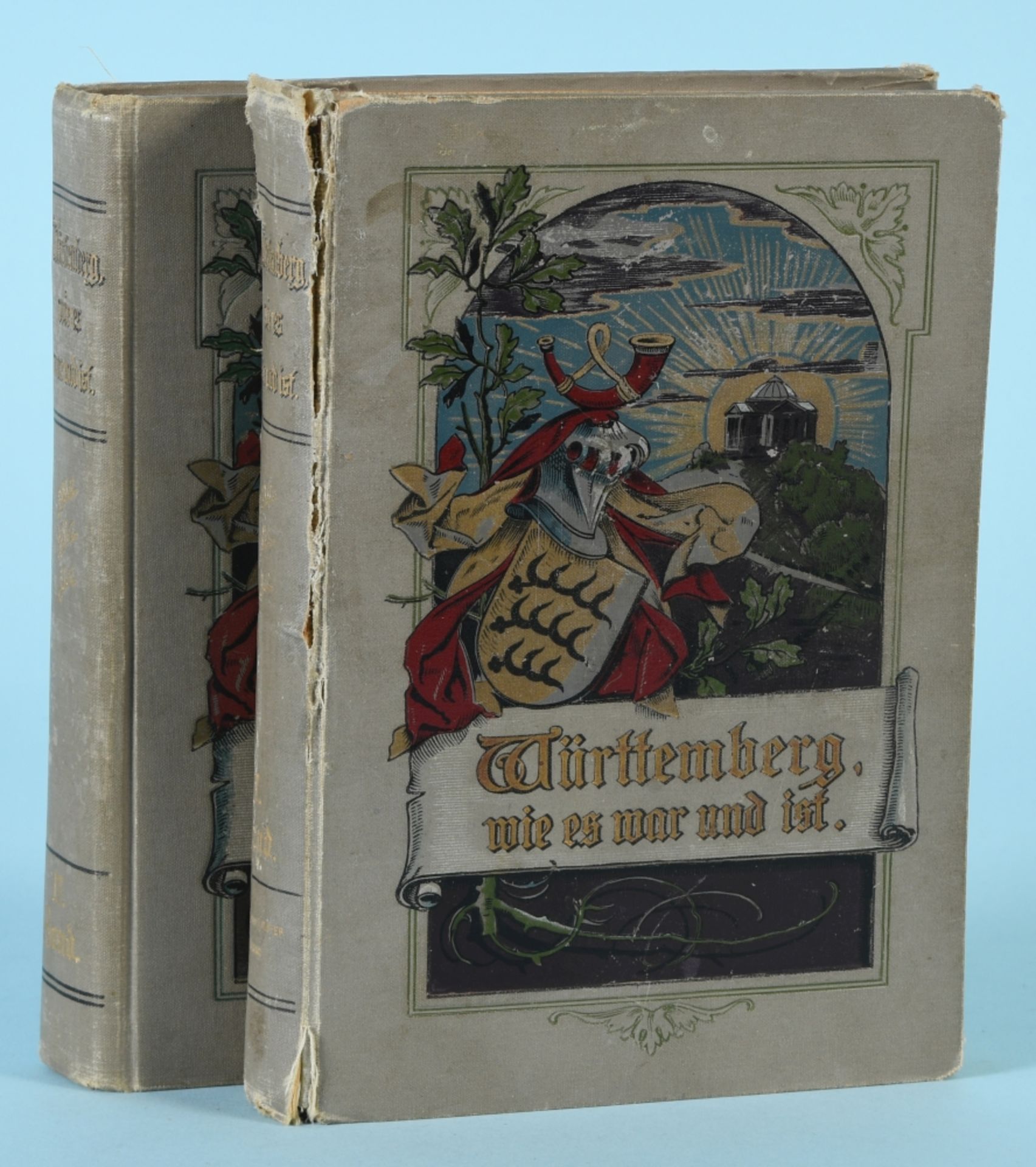 Weitbrecht, Carl "Württemberg - Wie es war und ist", 2 Bände