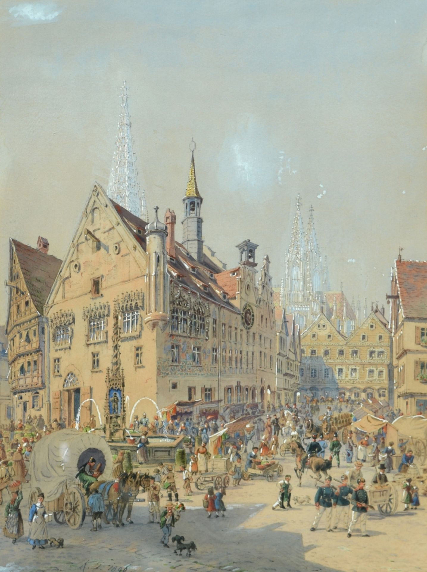 Schott, Karl Albert von, 1843 - 1911 Stuttgart - Bild 2 aus 2