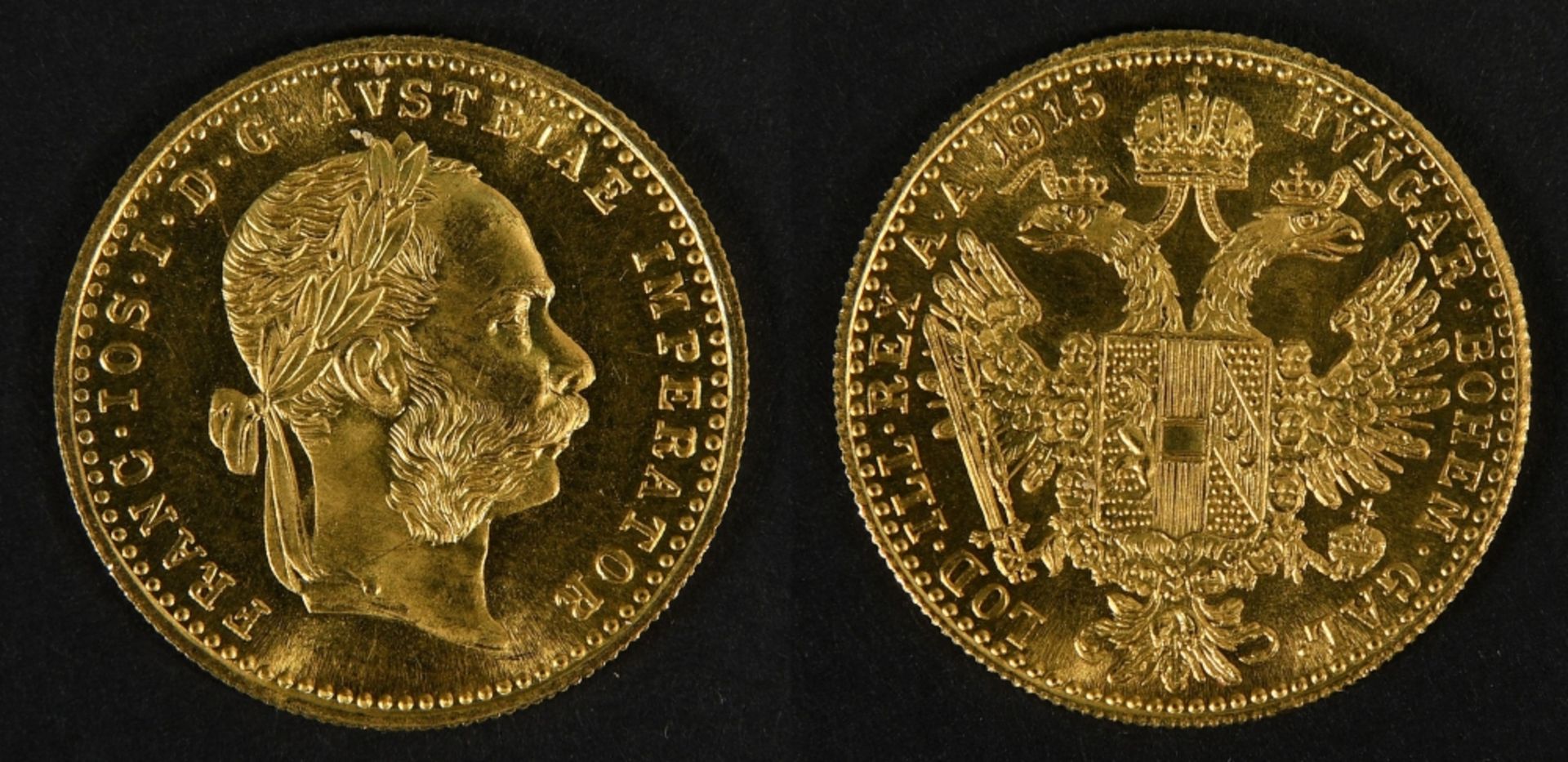 Münze - Goldmünze "1 Dukat 1915"
