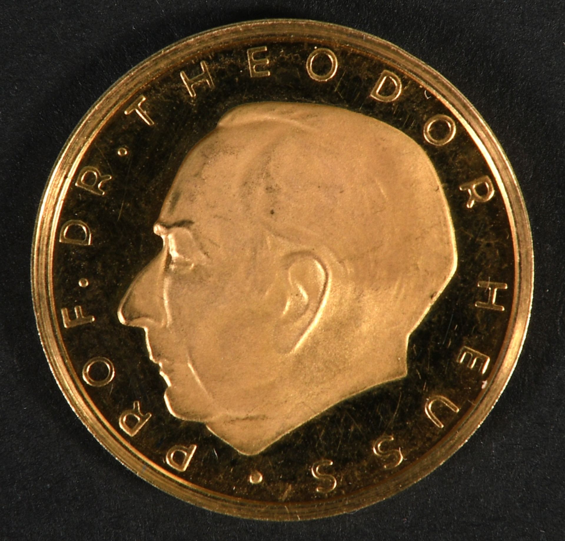 Medaille - Goldmedaille "Theodor Heuss" - Bild 2 aus 3