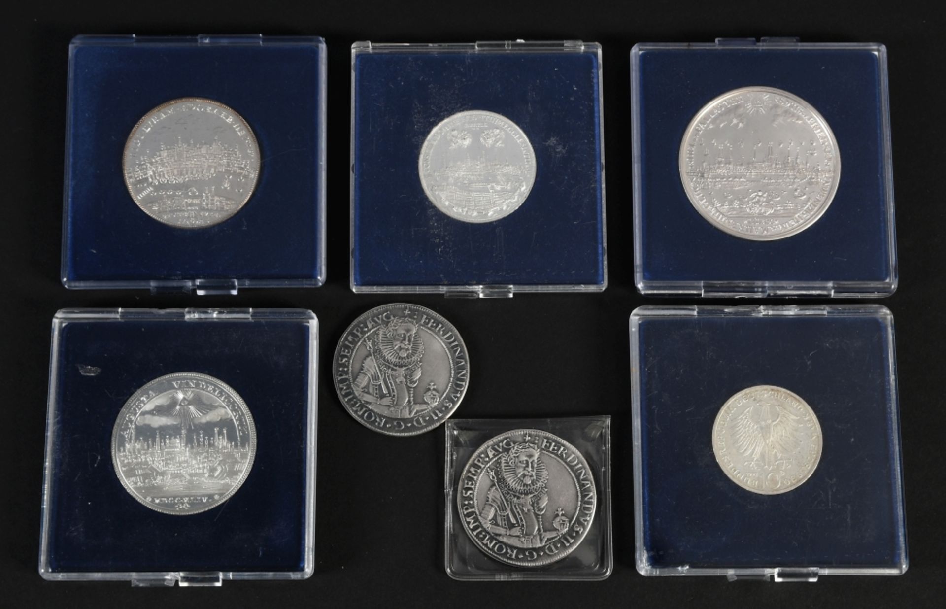 Münzen, 8 Stück - Silbermünzen - Image 2 of 7