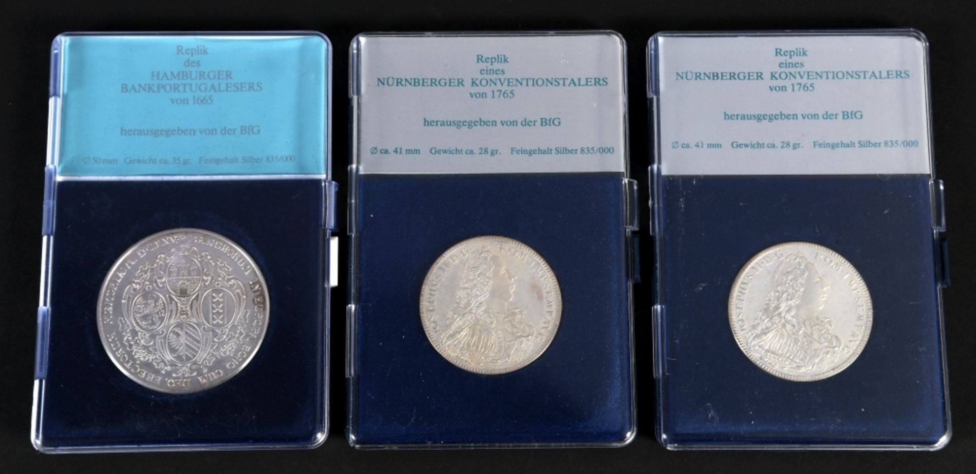Münzen, 8 Stück - Silbermünzen - Image 7 of 7