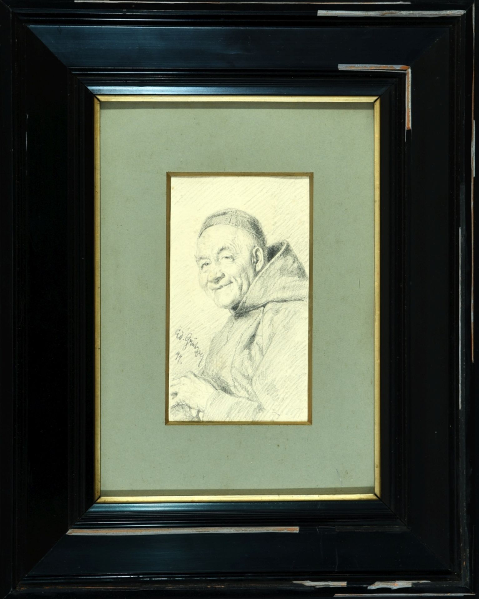 Grützner, Eduard von, 1846 Karlowitz - 1925 München