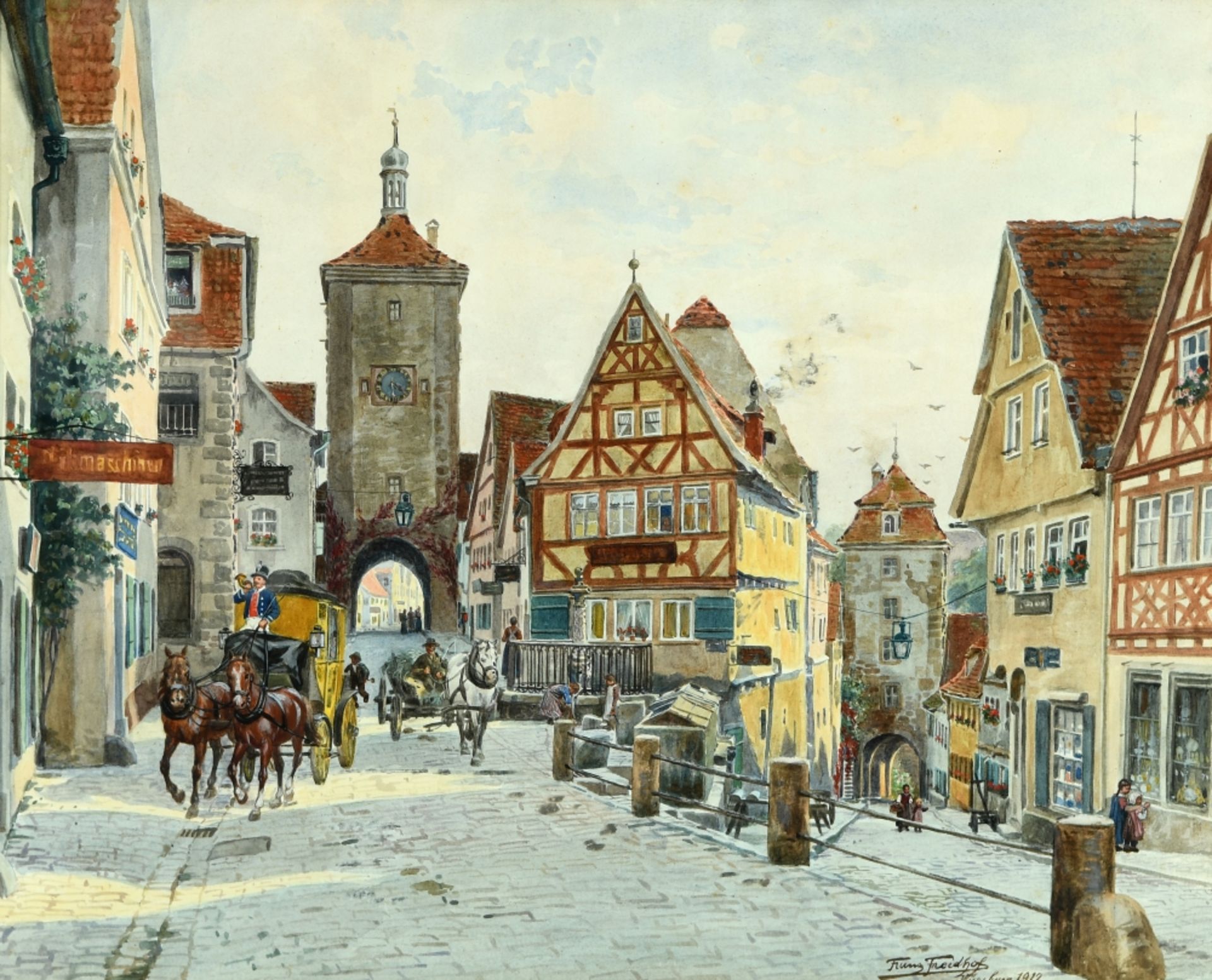 Freidhof, Franz, 1874 - 1958 Würzburg - Image 2 of 2
