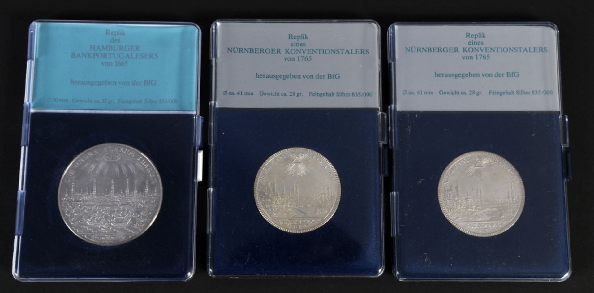 Münzen, 8 Stück - Silbermünzen - Image 4 of 7