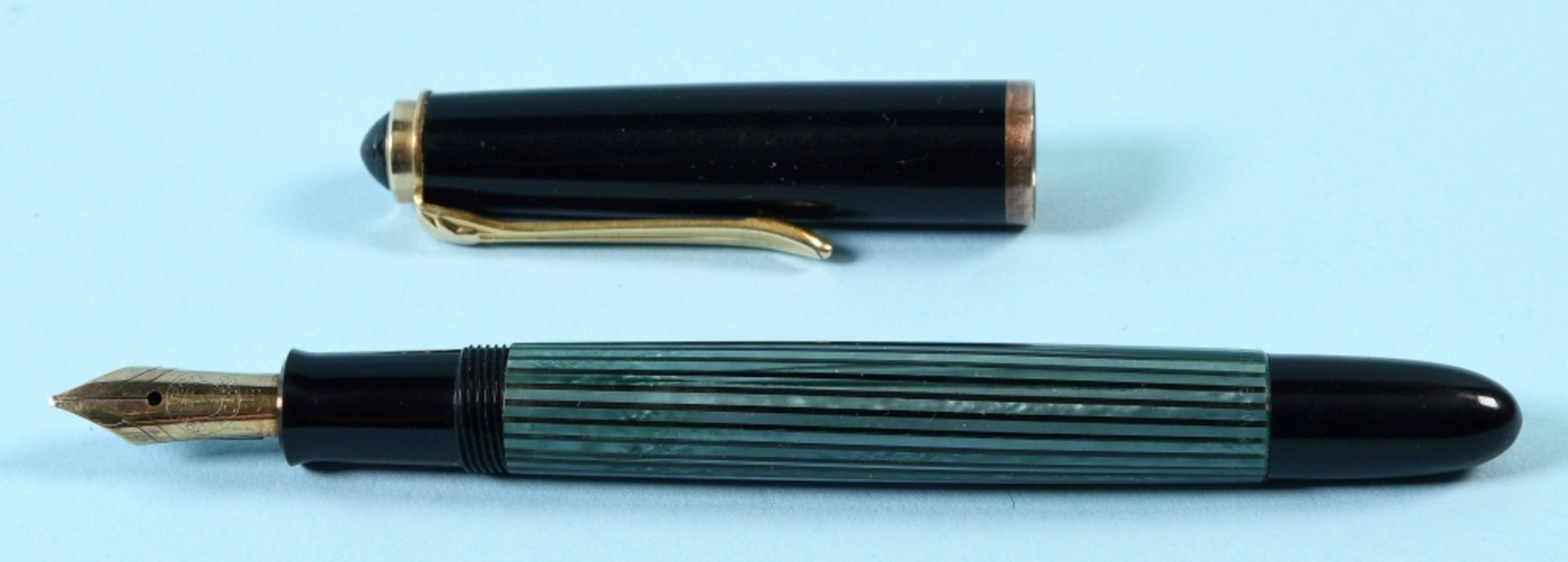 Füllfederhalter, 3 Stück und 1 Kugelschreiber - Image 5 of 8
