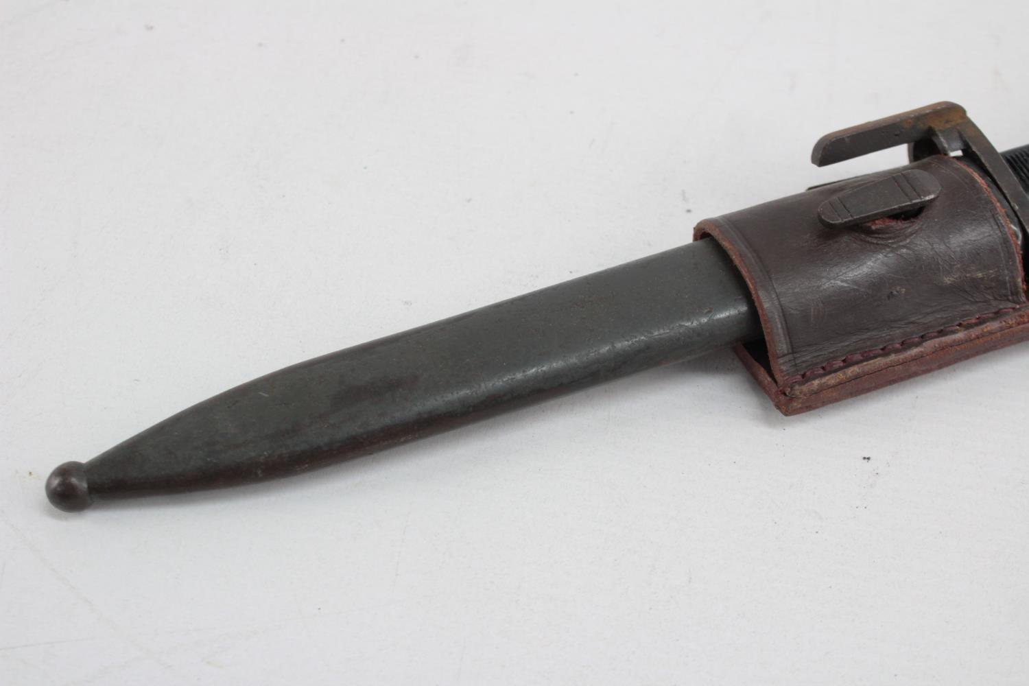 Vintage MI Type A South African Police BAYONET w/ Scabbard By Fabrique National - Image 3 of 6