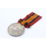 BOER WAR Queens South Africa MEDAL To H.Baillie Imperial Military Railways