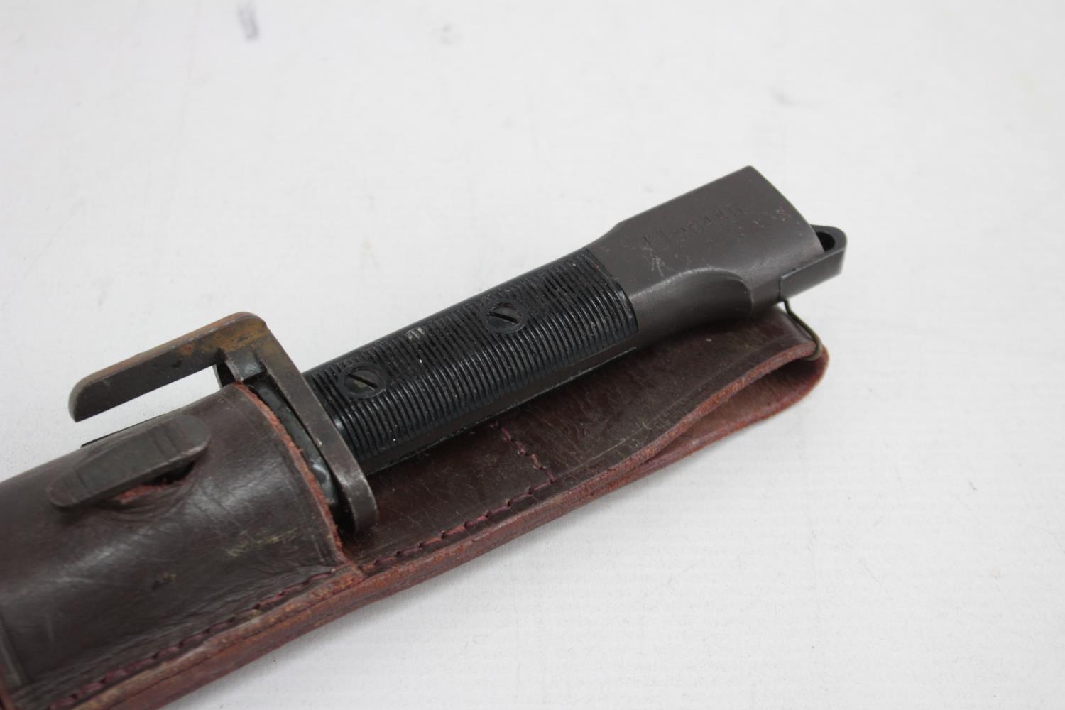 Vintage MI Type A South African Police BAYONET w/ Scabbard By Fabrique National - Image 2 of 6