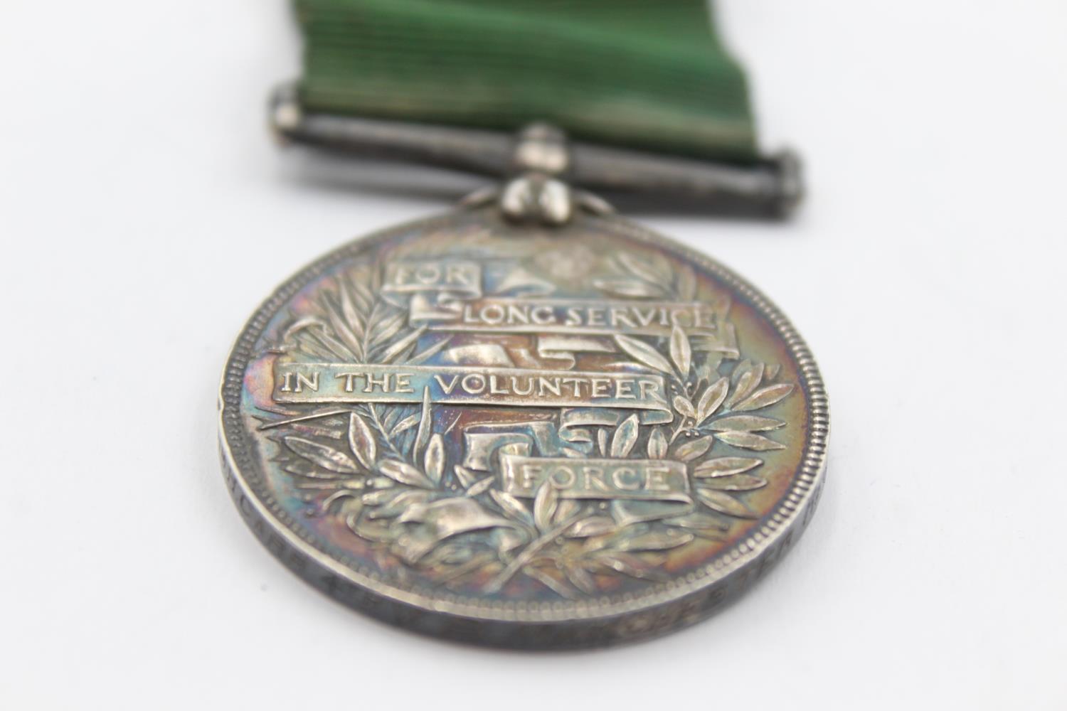 Antique Victorian Volunteer Long Service Medal Named - Image 4 of 7