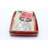 Vintage MILITARY British Empire Medal GRJ Sypher Boxed Named