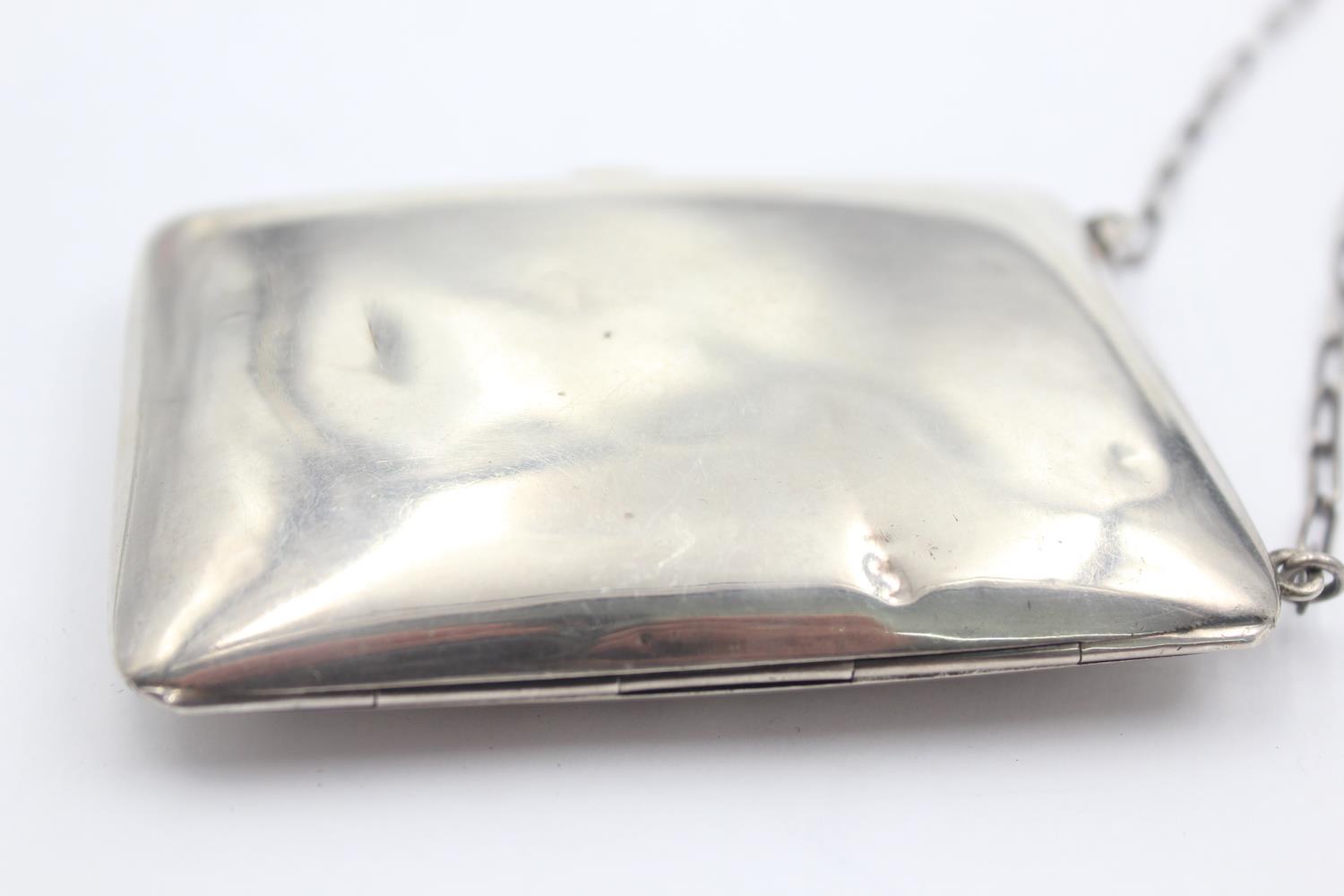 Antique / Vintage Stamped .925 STERLING SILVER Ladies Coin Purse / Bag (68g) - Image 7 of 8