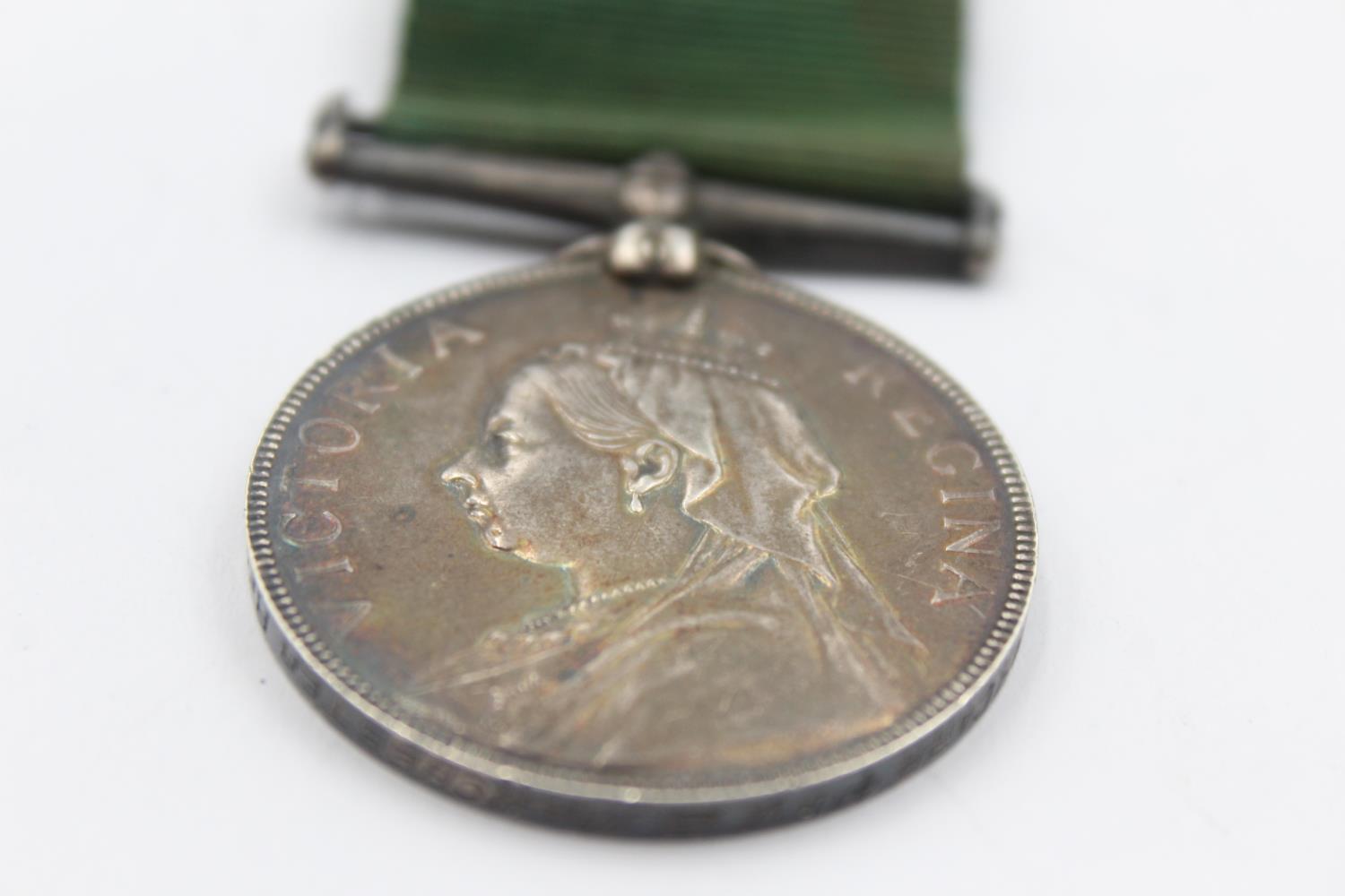 Antique Victorian Volunteer Long Service Medal Named - Image 3 of 7