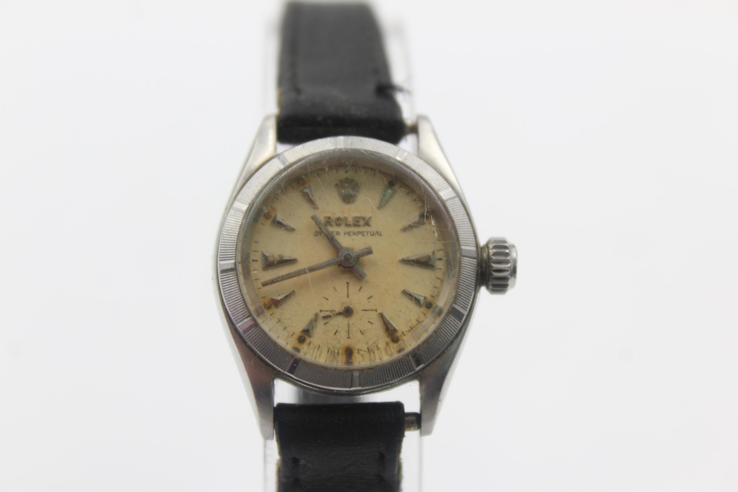 Vintage Ladies ROLEX OSTER PERPETUAL WRISTWATCH Automatic WORKING - Image 2 of 5