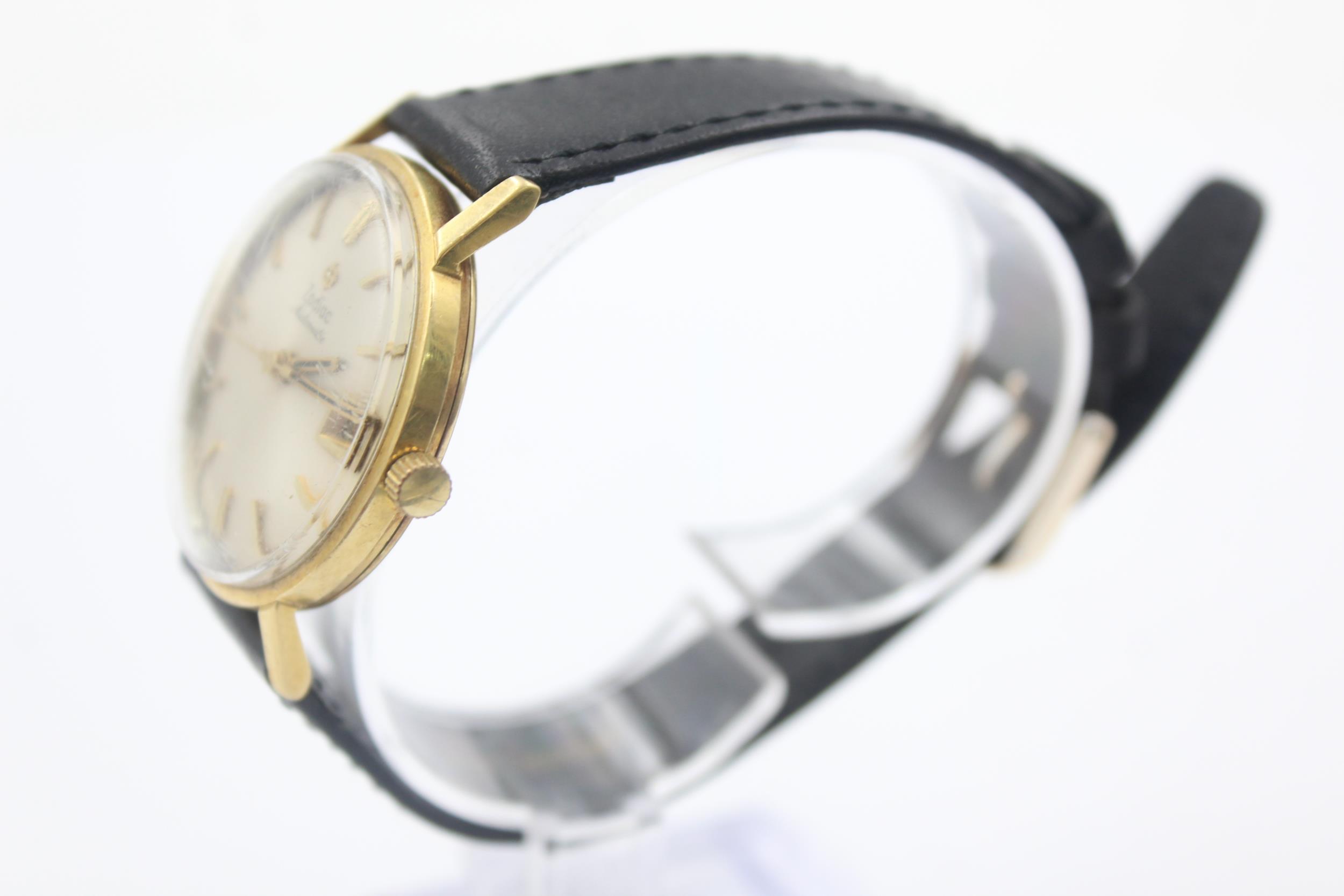 Vintage ZODIAC 18ct Gold Cased Wristwatch AUTOMATIC WORKING (36g) - Image 3 of 5