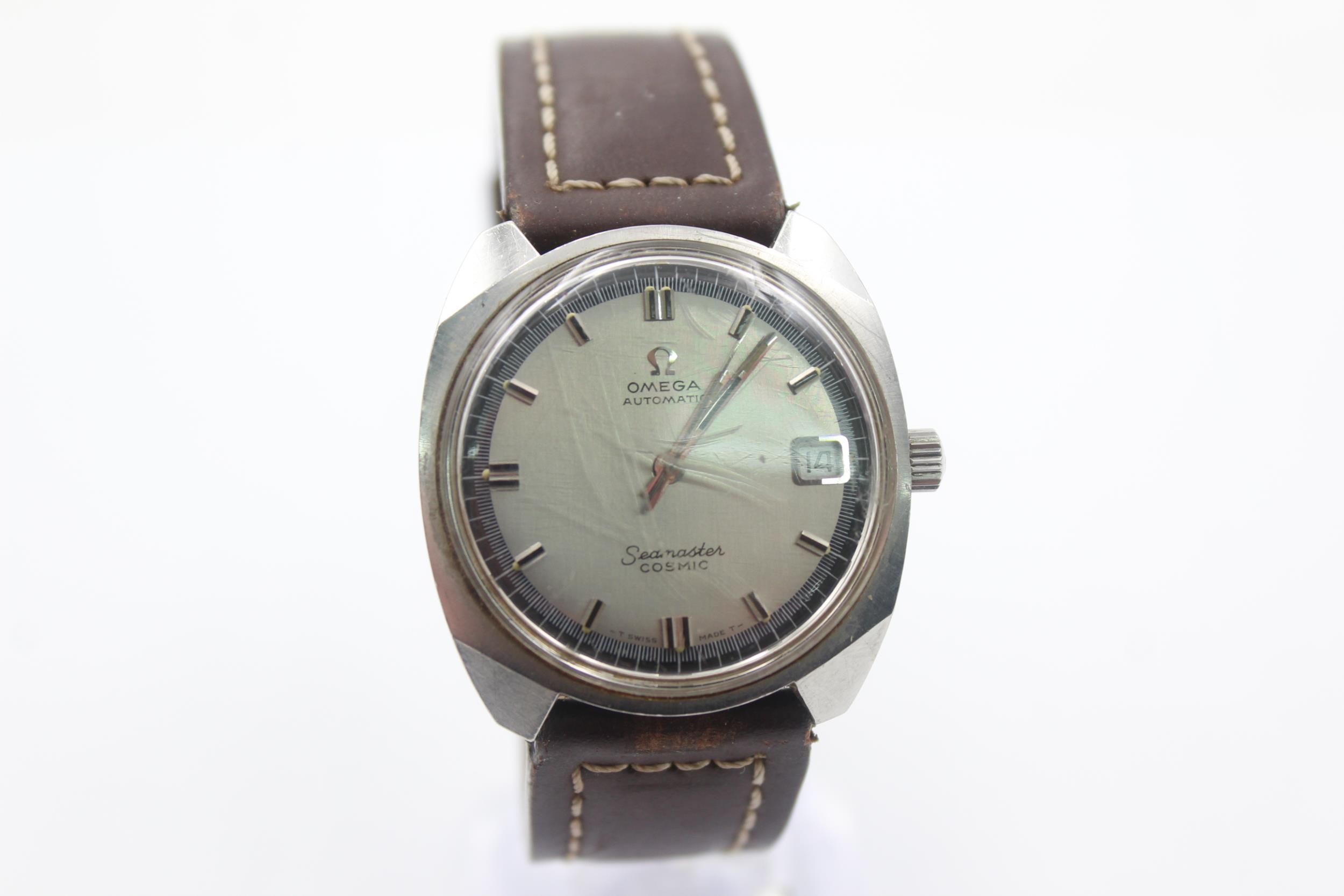 Vintage Gents OMEGA SEAMASTER COSMIC C.1970s WRISTWATCH Automatic WORKING