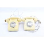 2 x Assorted Vintage Dial-Up ROTARY TELEPHONES