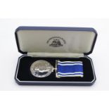 Boxed ER.II Police Officers Long Service Medal Named to Inspector Worden