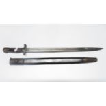 bayonet and scabbard