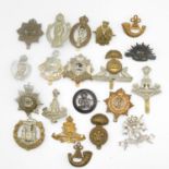 collection of military badges