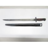 wilkinson 1907 bayonet and scabbard