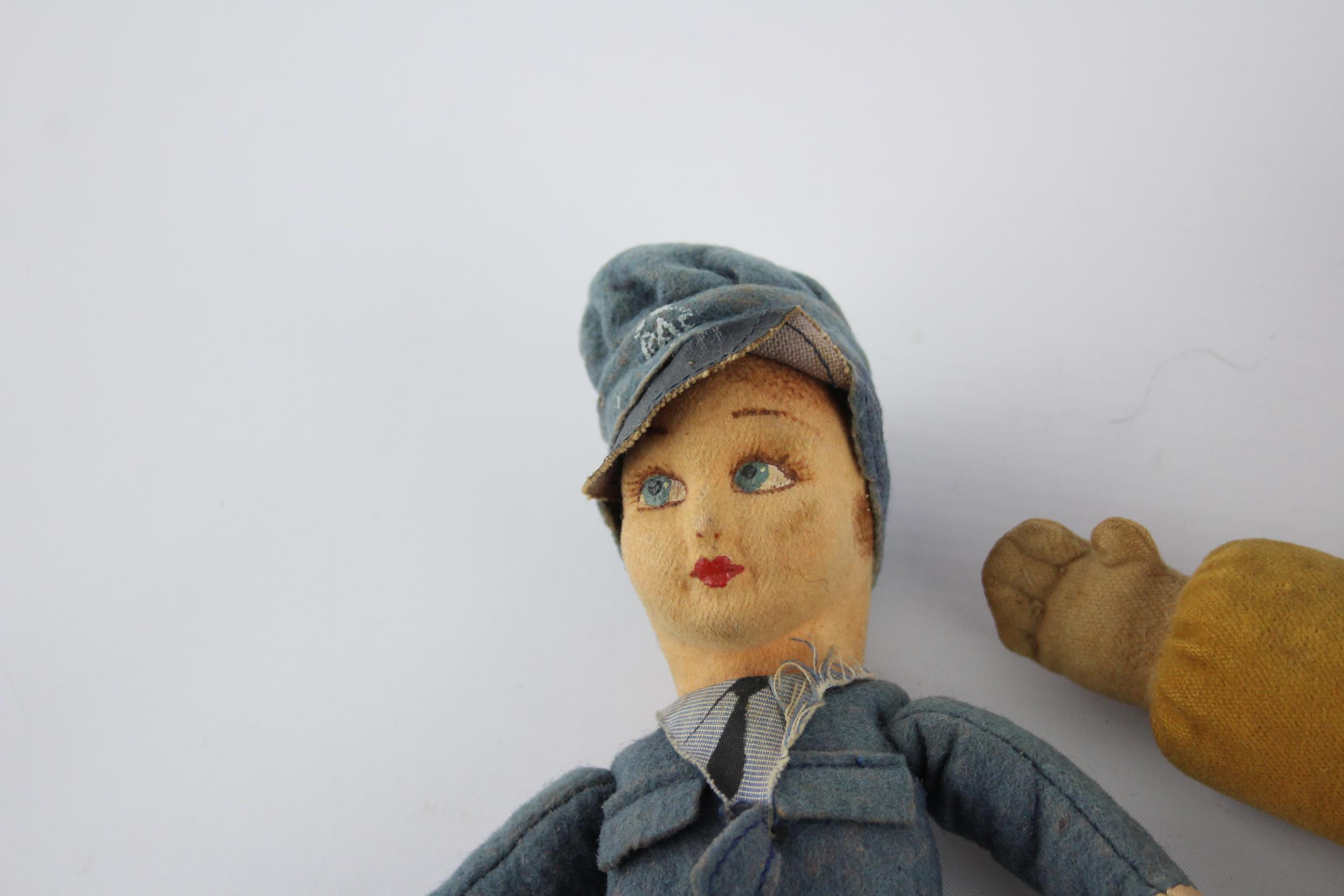 4 x Vintage NORAH WELLINGS Dolls Inc. RAF & Boudoir Doll / Nightdress Case // Items are in vintage - Image 6 of 8