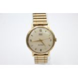 Vintage Gents SMITHS EVEREST 9ct Gold Cased WRISTWATCH Automatic WORKING // Vintage Gents SMITHS