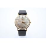 Longines 9ct gold gents watch