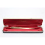 Vintage PARKER Lady Gold Plate FOUNTAIN PEN w/ 14ct Gold Nib WRITING Boxed 19g // Vintage PARKER