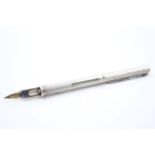Antique Victorian .925 STERLING SILVER Pencil / Dipping Nib / Knife (15g) // Maker -