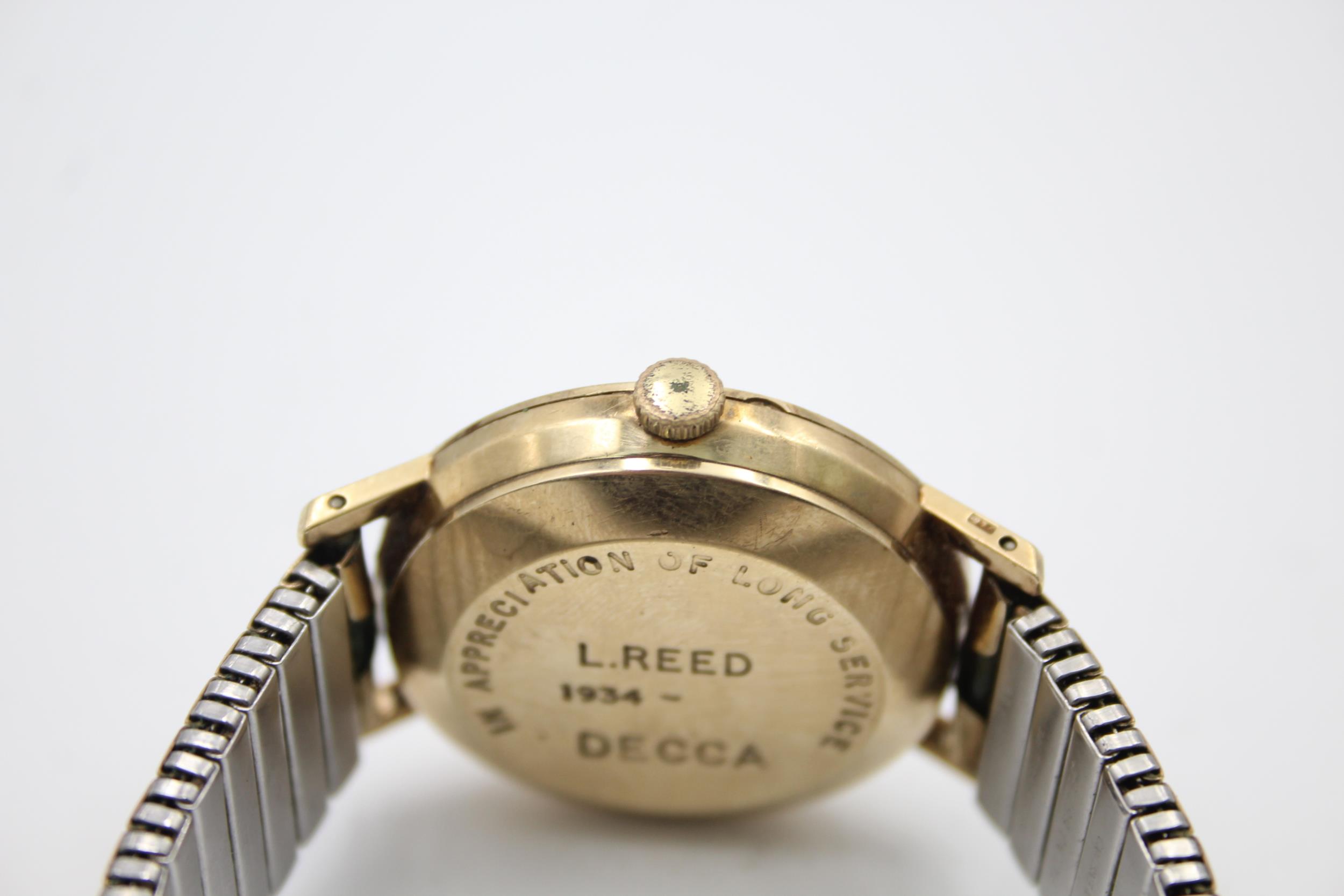 Vintage Gents SMITHS EVEREST 9ct Gold Cased WRISTWATCH Automatic WORKING // Vintage Gents SMITHS - Image 5 of 5