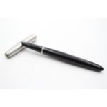 Vintage PARKER 51 Black FOUNTAIN PEN w/ Brushed Steel Cap WRITING // Vintage PARKER 51 Black